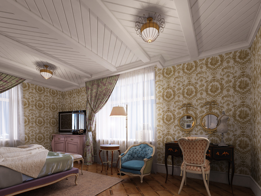 3dмодели для проекта спальни в стиле французкого романтизма