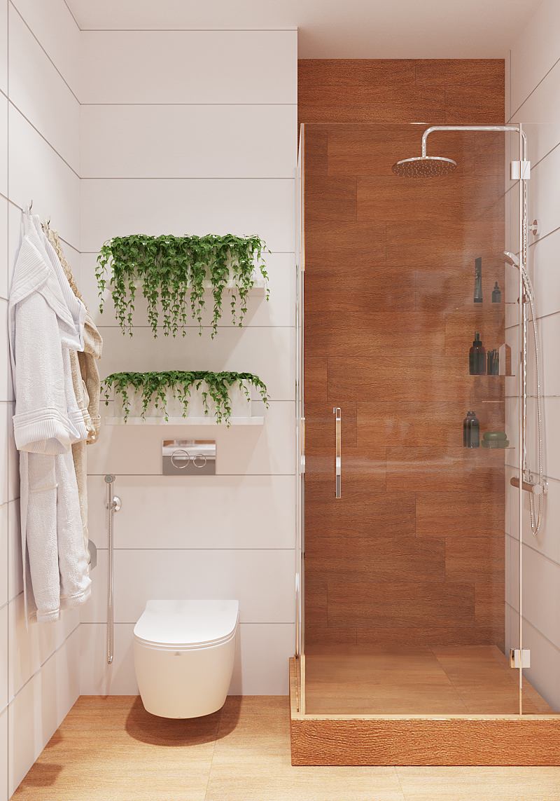 Санузел в Эко-стиле