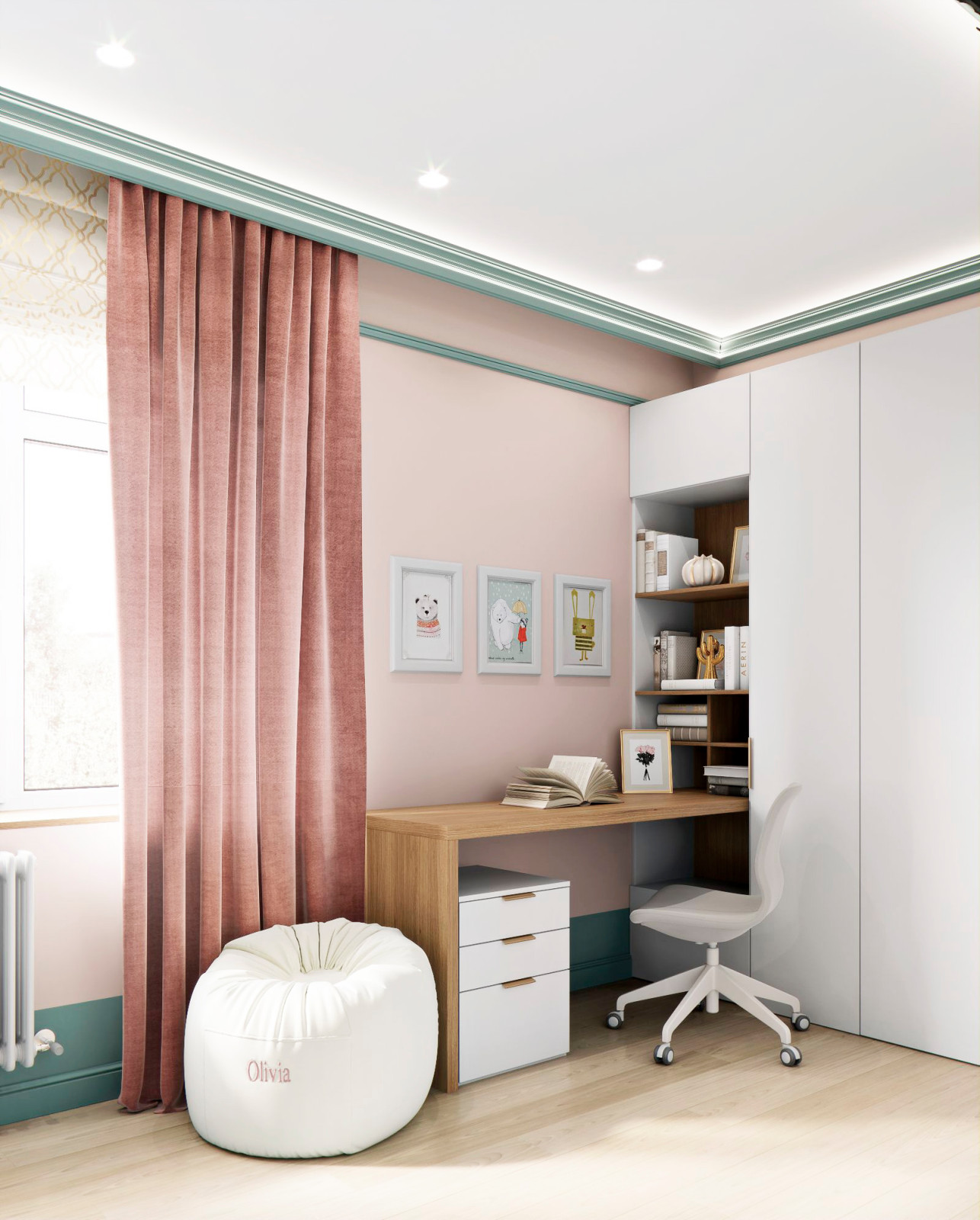 детская комната для юной леди
