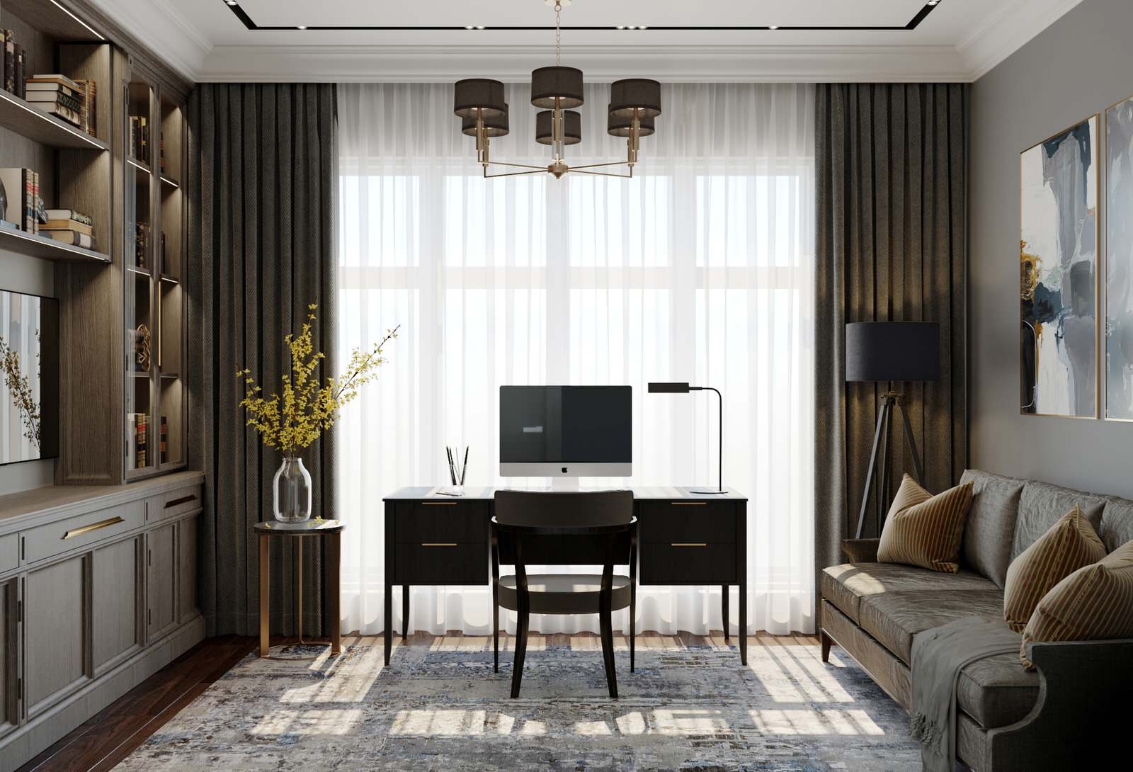 дизайн комнат для частного дома в поселке "Миллениум"