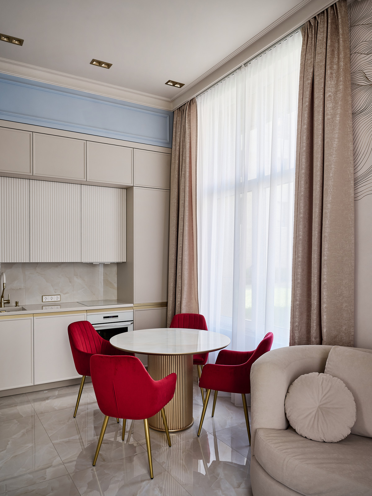 La musique... Интерьер квартиры в стиле ар-деко