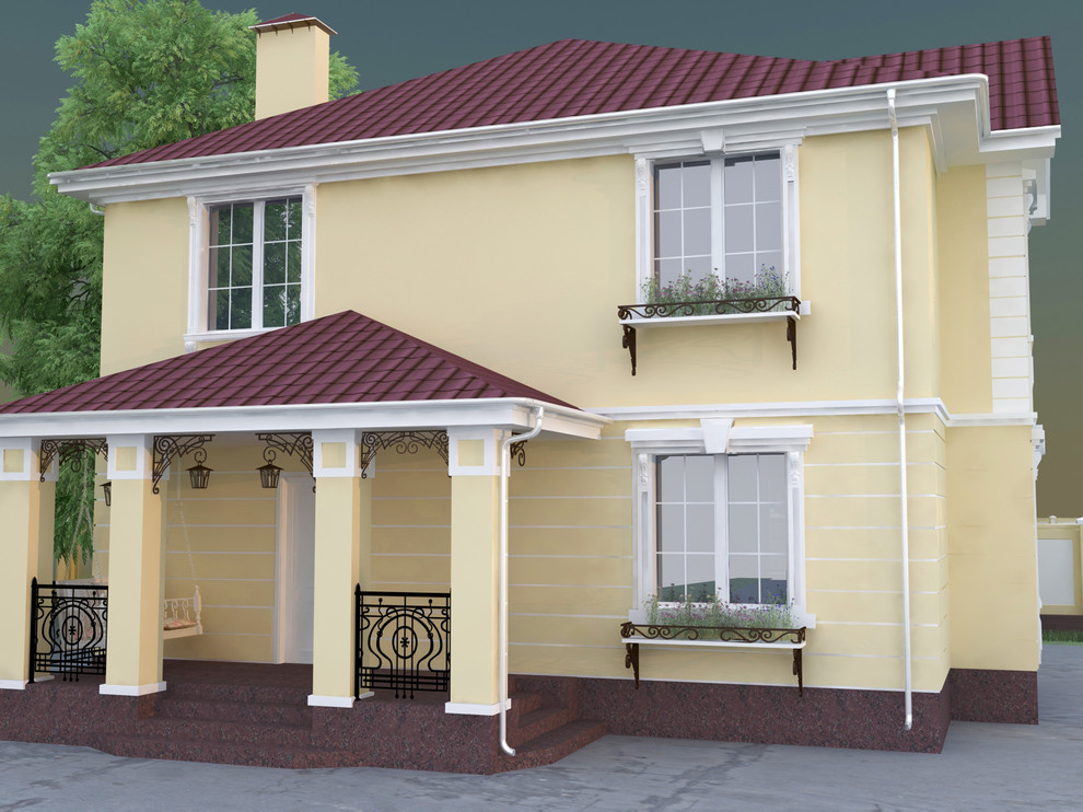 Коттедж в классическом стиле