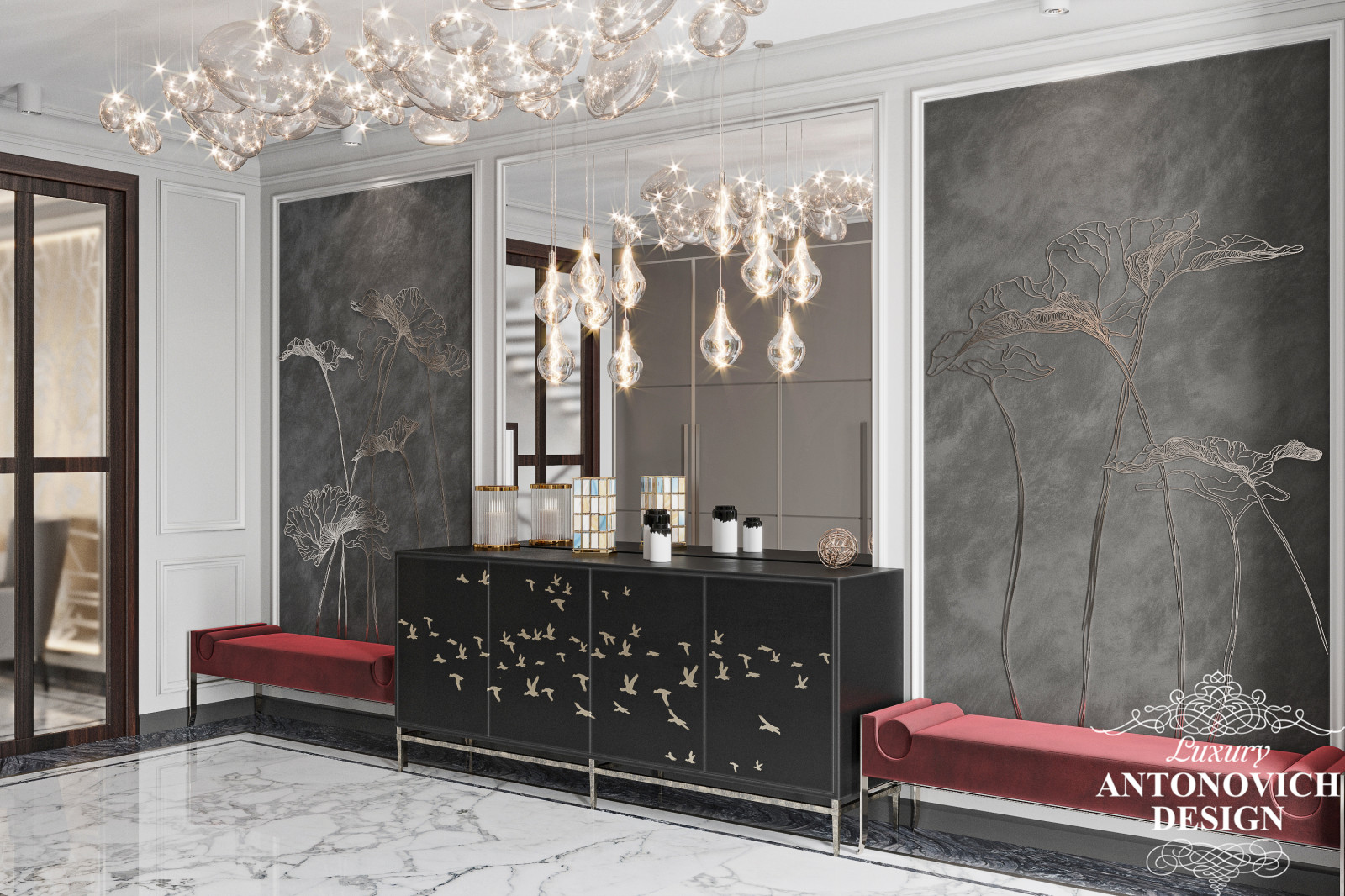 Обложка проекта: Дизайн интерьера элегантного холла в Киеве