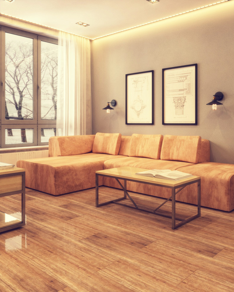 Обложка проекта: Квартира в Санкт-Петербурге 34кв.м.  Стиль Лофт