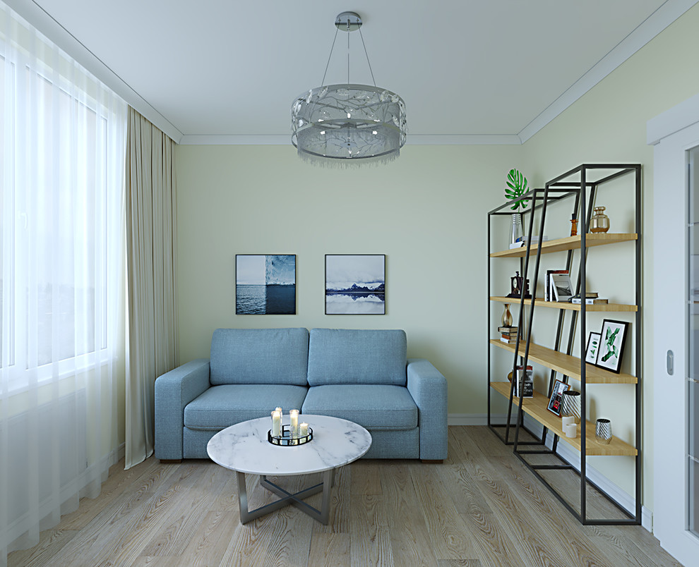 Скандинавский стиль в интерьере гостиной