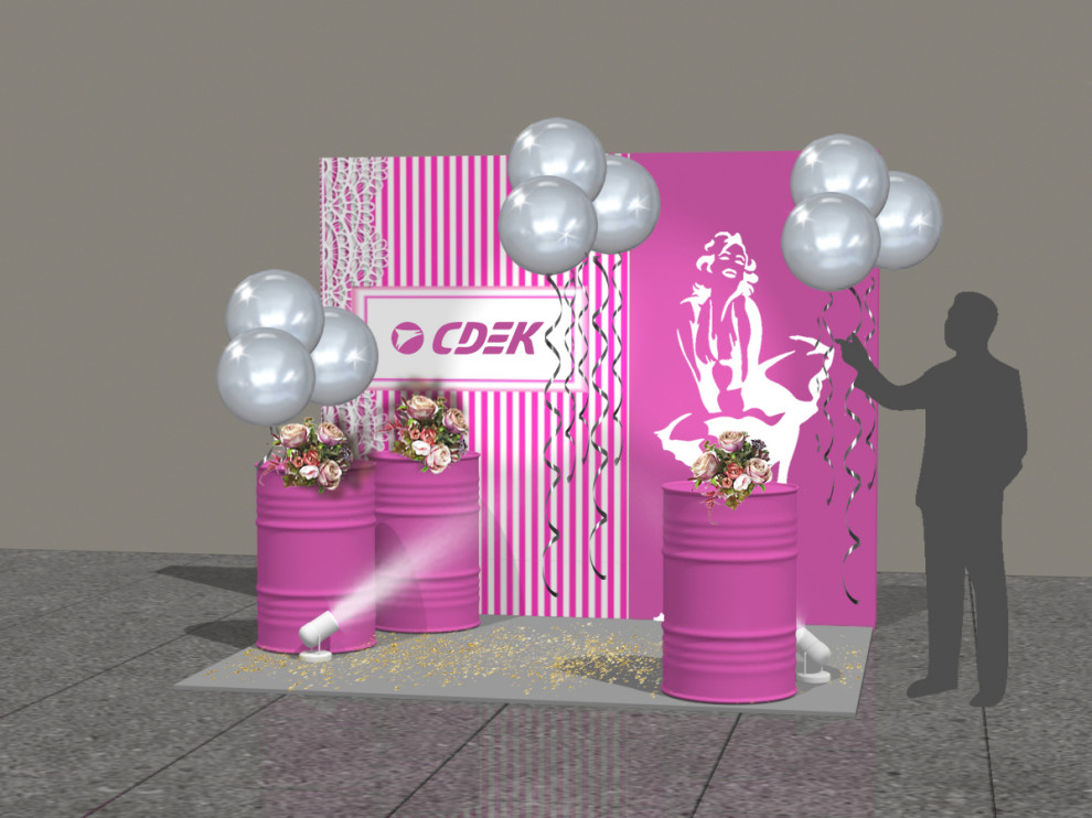 Обложка проекта: Фотозоны CDEK