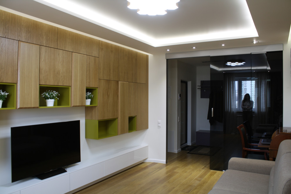 Реализованный проект "Квартира в полосатом доме на Академика Янгеля"