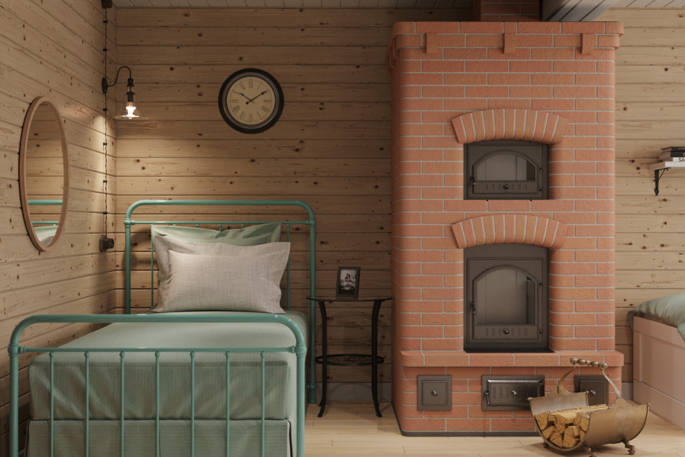 Деревенский дом в скандинавском стиле