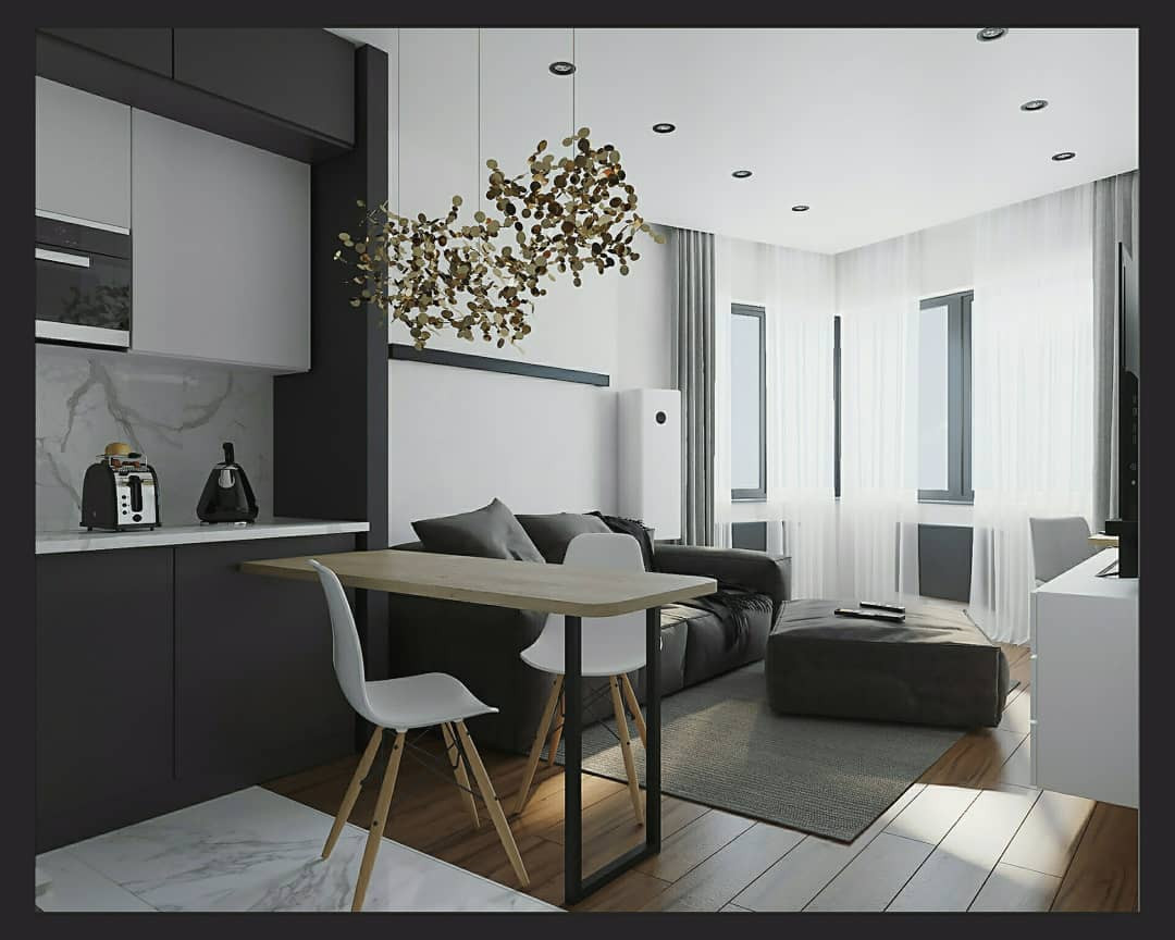 Кухня-гостиная