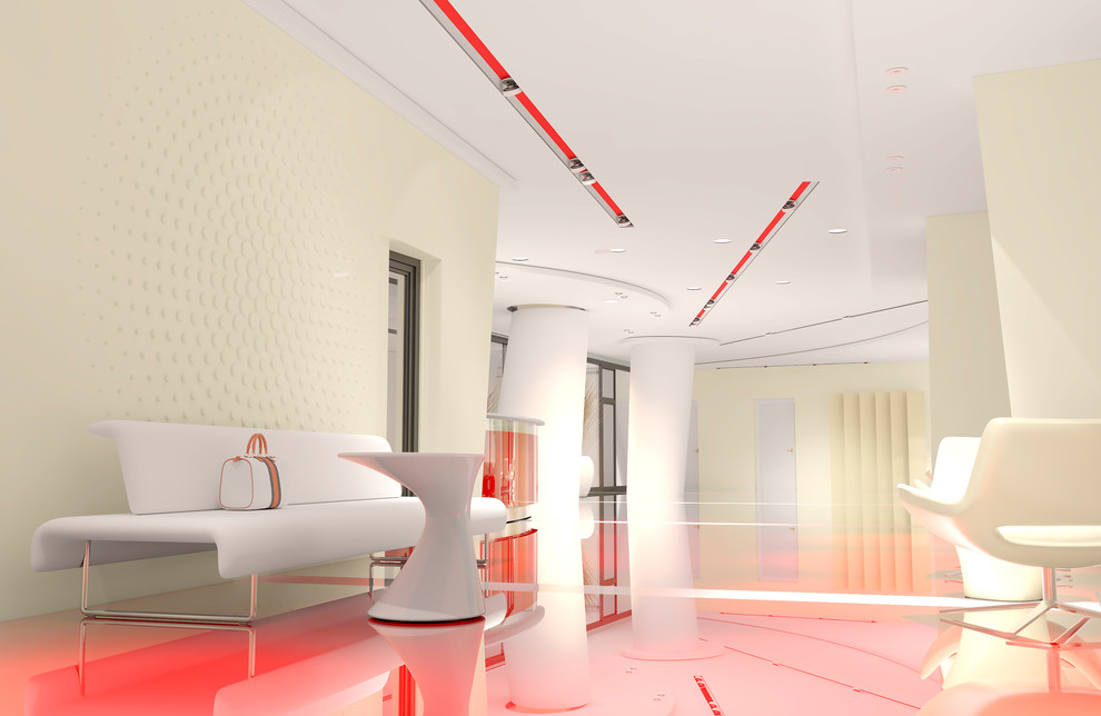 Эскизный проект вестибюля клубного дома в Борисоглебском переулке