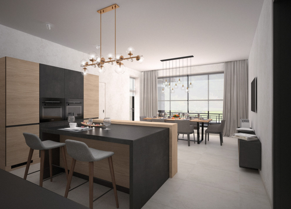 Проект интерьера частного коттеджа