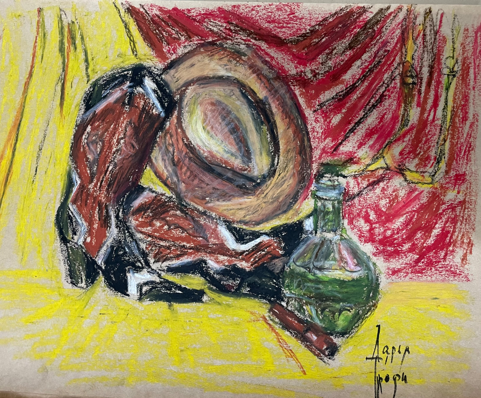 Обложка проекта: Масляная пастель