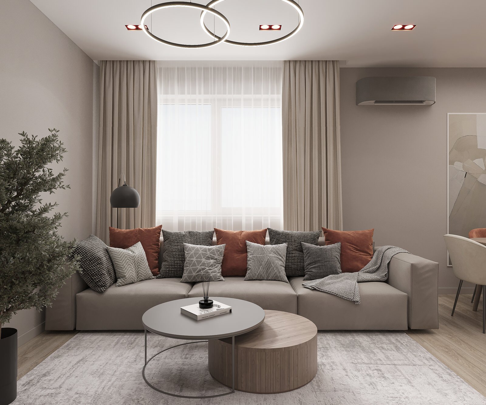 Квартира на улице Хадиш Такташ - 125 кв.м.