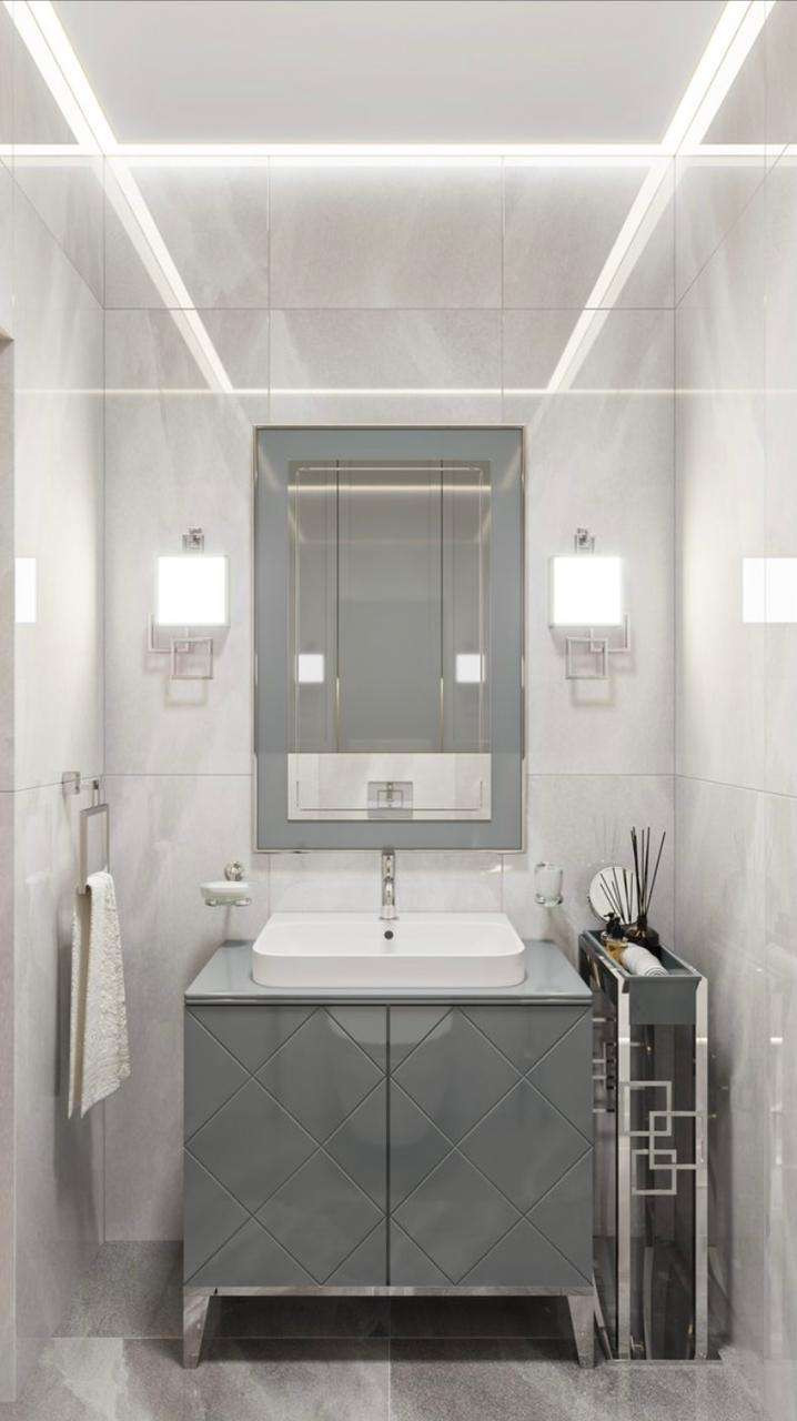 Гостевой санузел в ЖК Титул