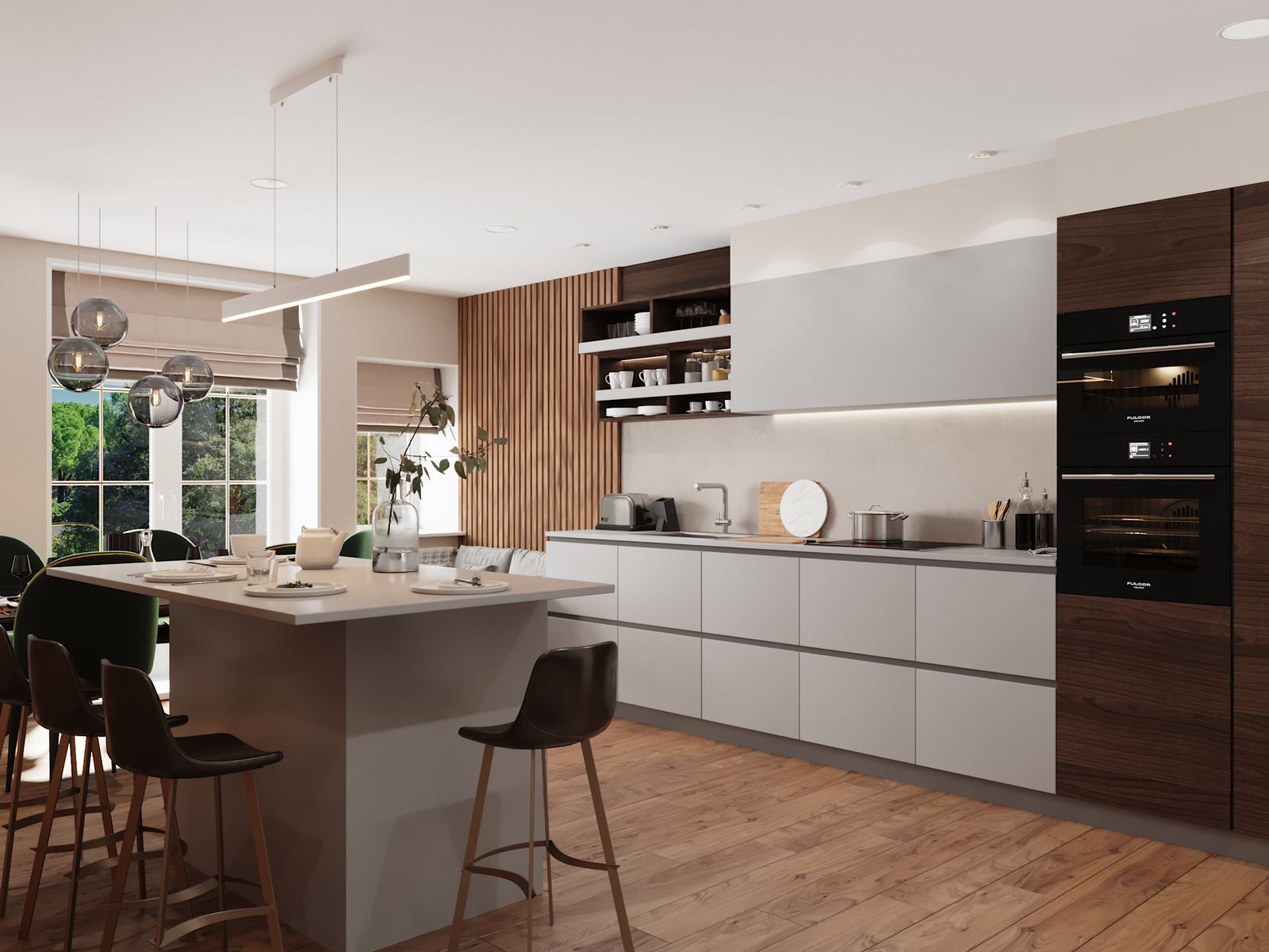 Загородный дом в современном стиле