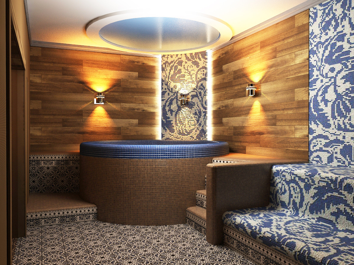 СПА зона в частном доме