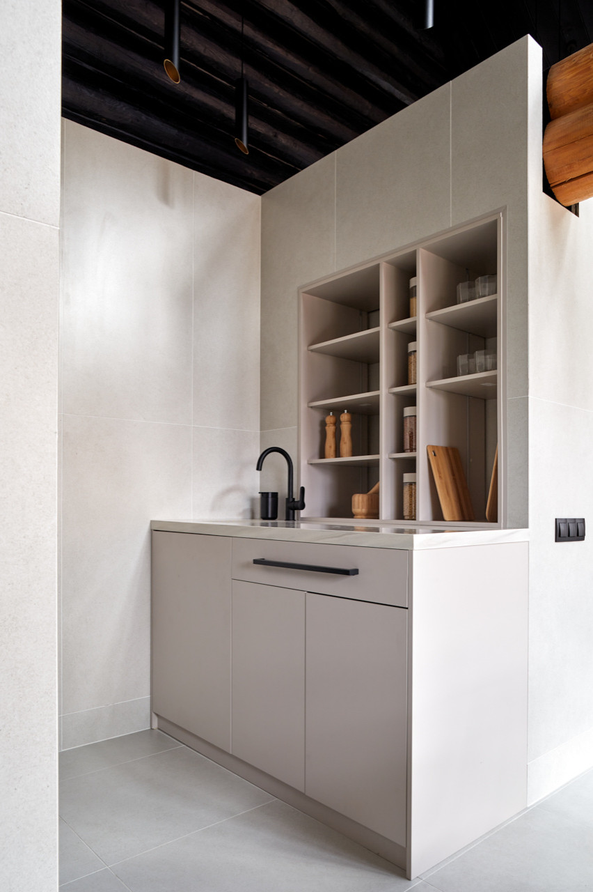 "Дачный ответ", кухня-гостиная