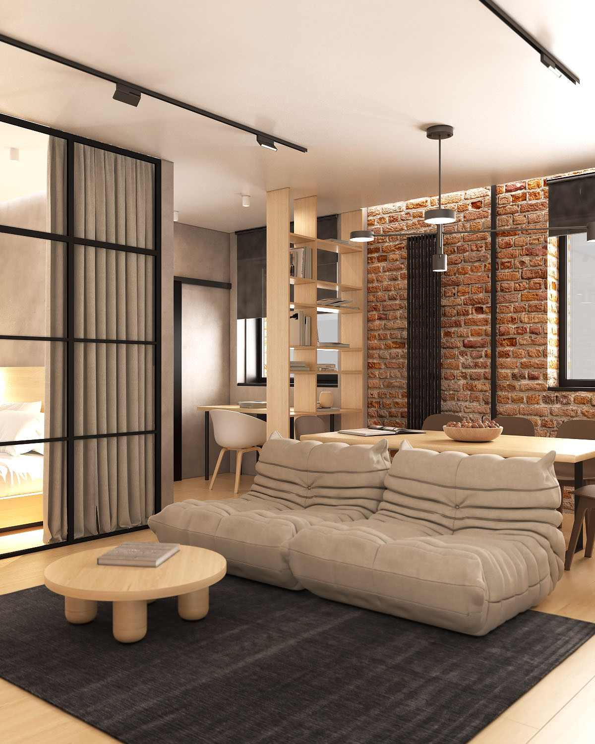 Квартира в центре Красноярска. 53 м2