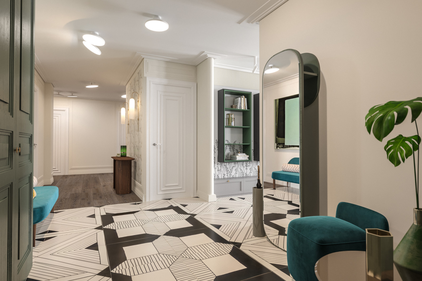 Квартира площадью 163 кв.м в Калининграде