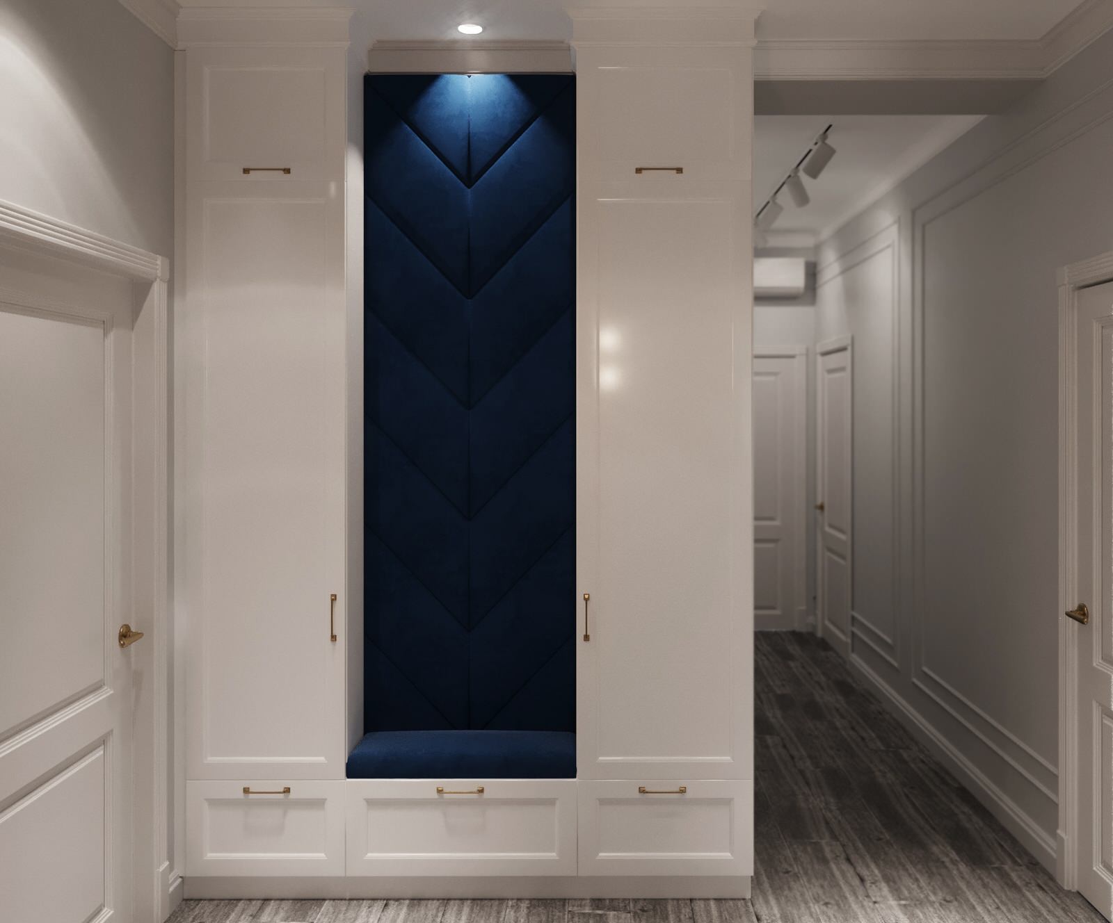 Визуализация кухни-гостиной.