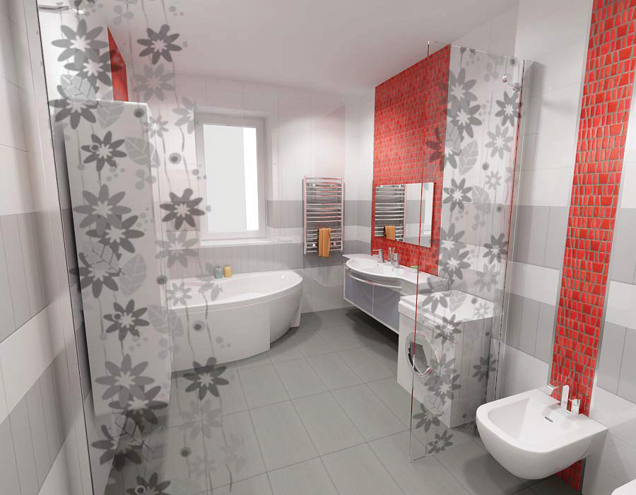 Варианты современных ванных комнат