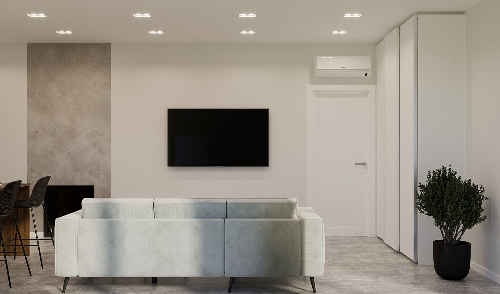 Кухня в летнем доме