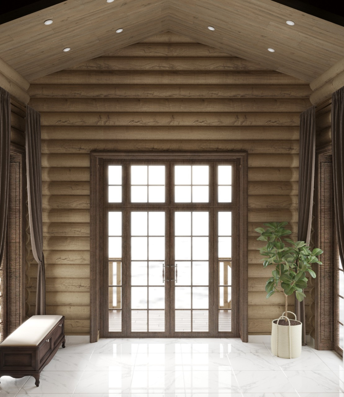 Обложка проекта: Дизайн интерьера дома 125 кв.м.