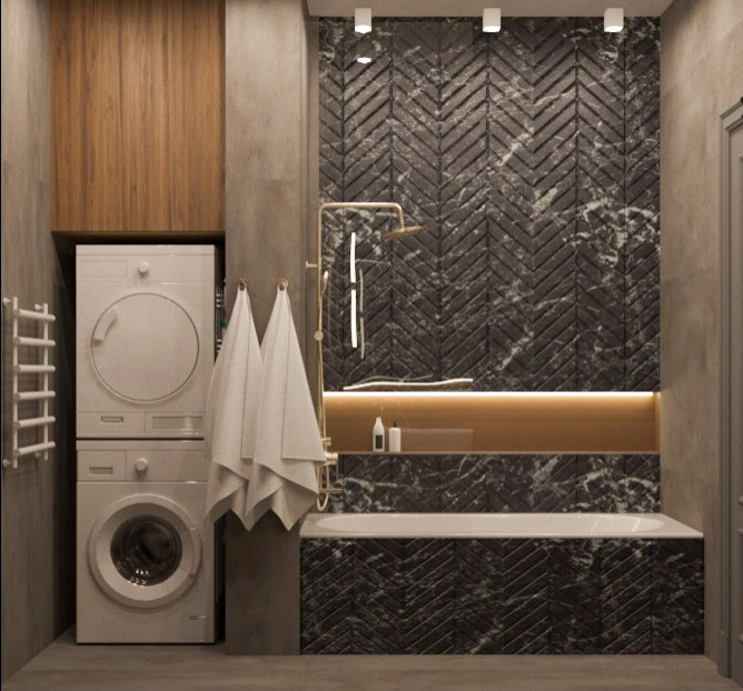 Обложка проекта: Квартира с космической капсулой