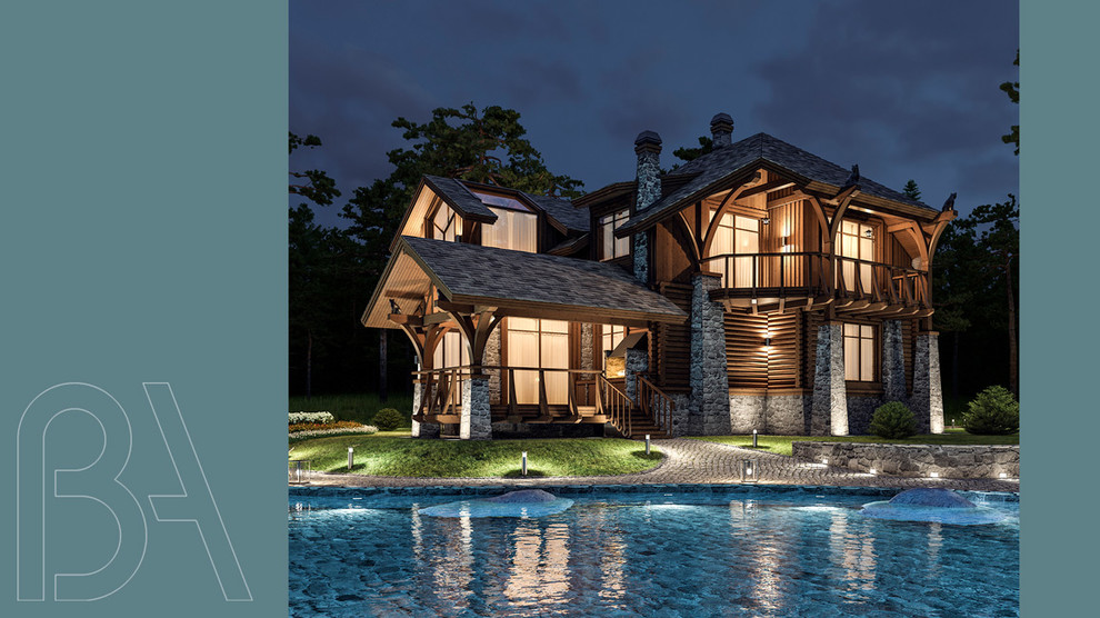 Forest house