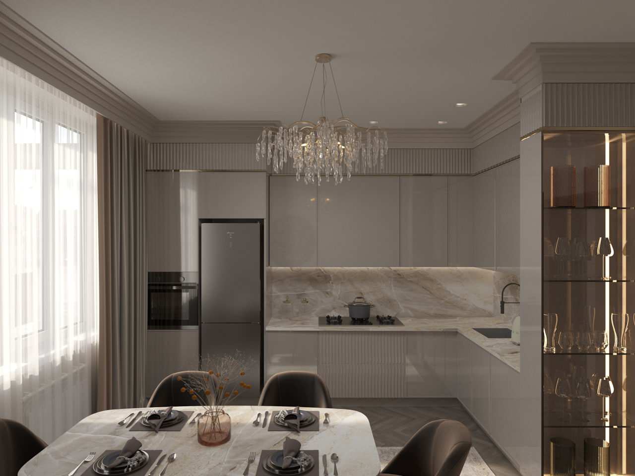 Проект частного интерьера