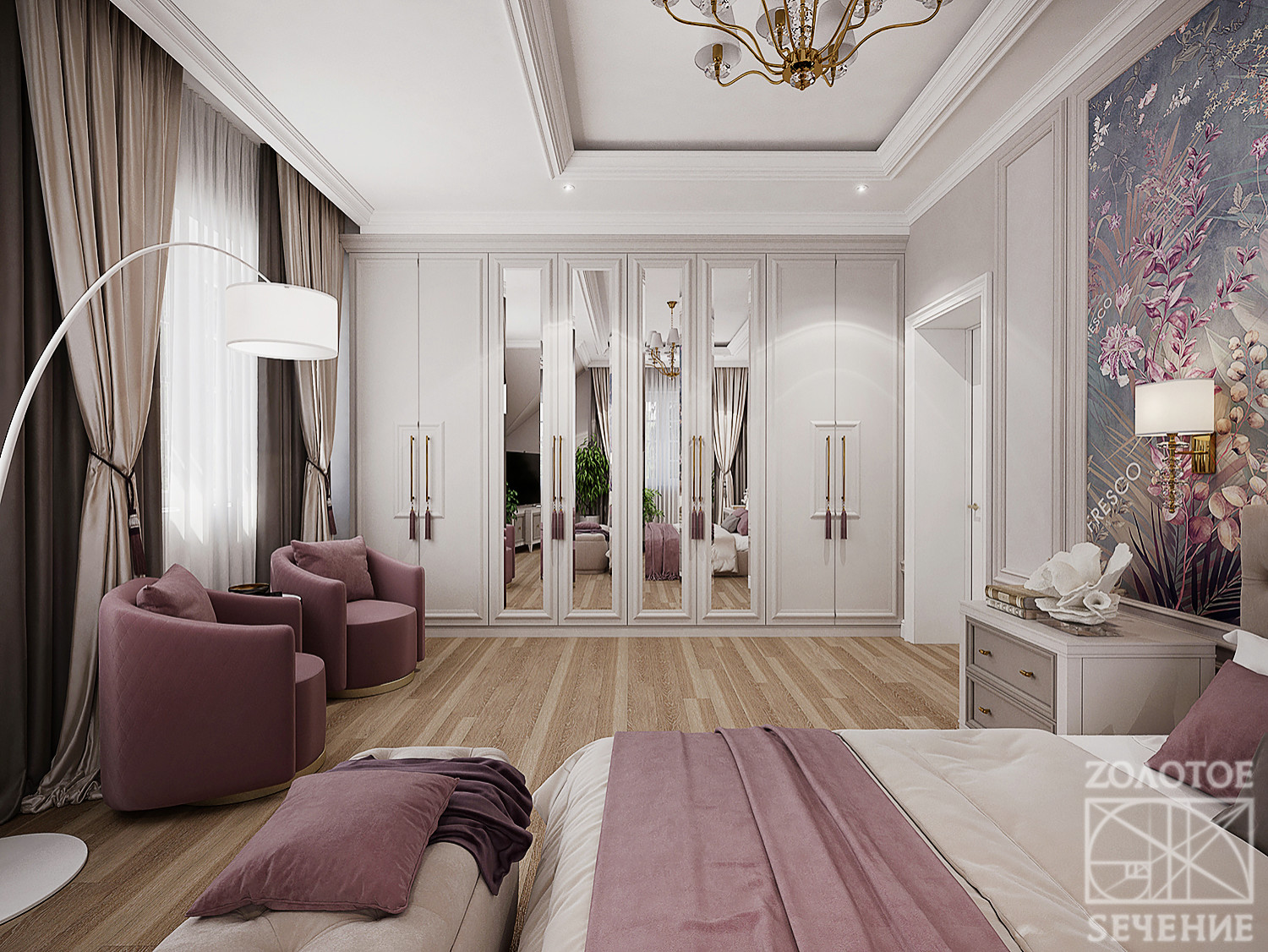 Изысканная нежность загородного дома