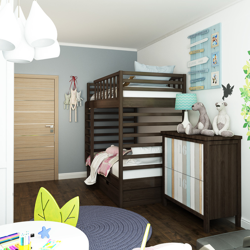 Детская комната для двух детей в г. Москва, метро проспект Вернадского