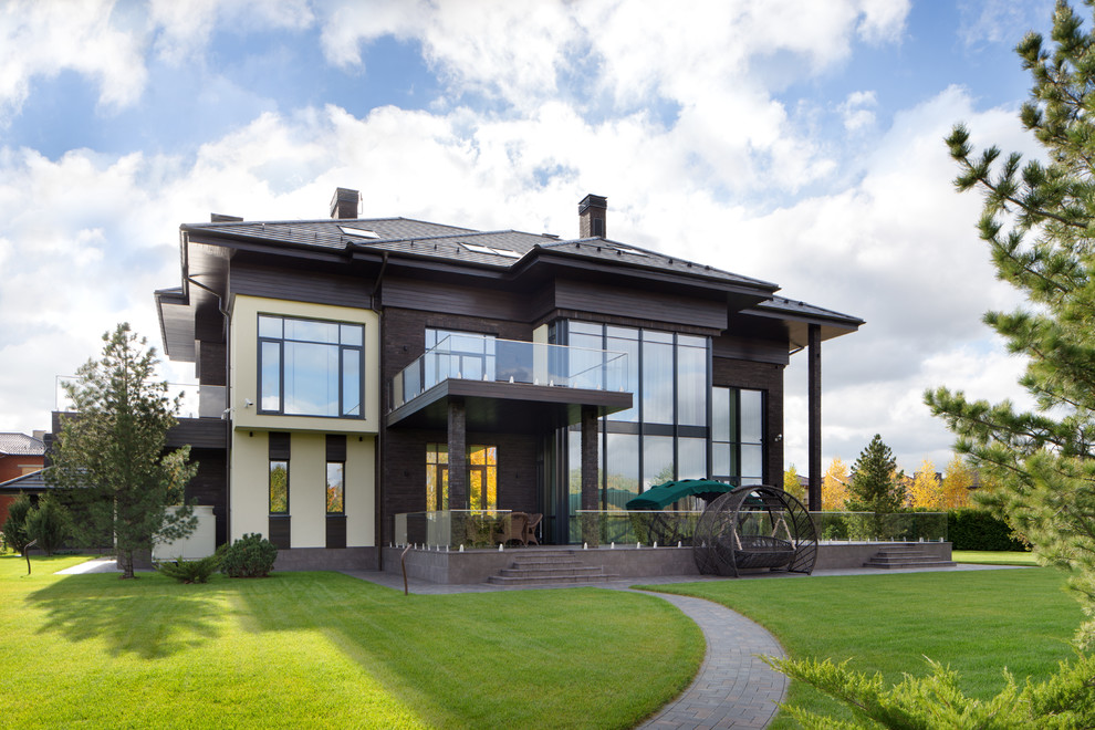 Загородный дом в посёлке Монтевиль - экстерьеры