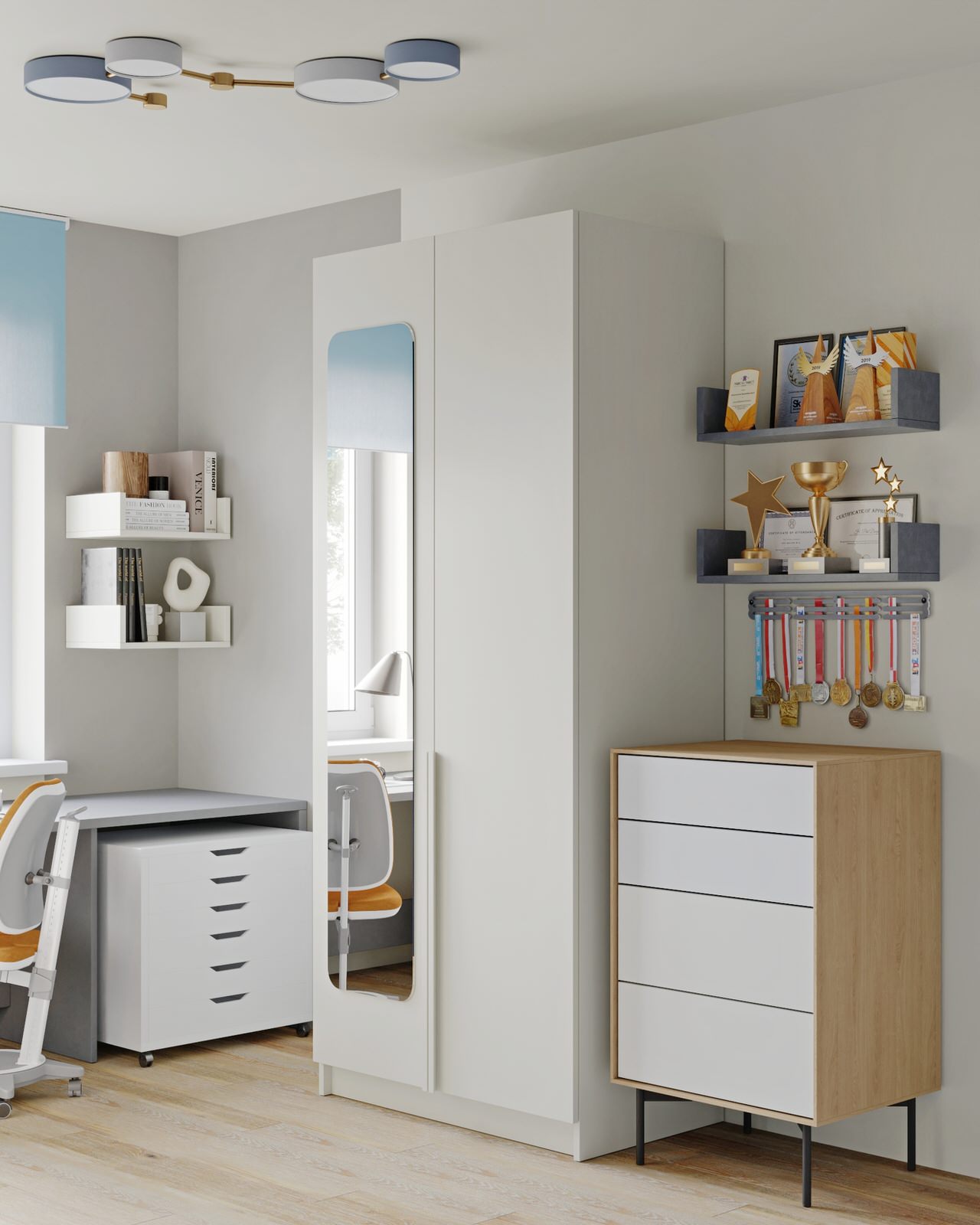 3-х комнатная квартира в ЖК Новоорловский 73 м.кв