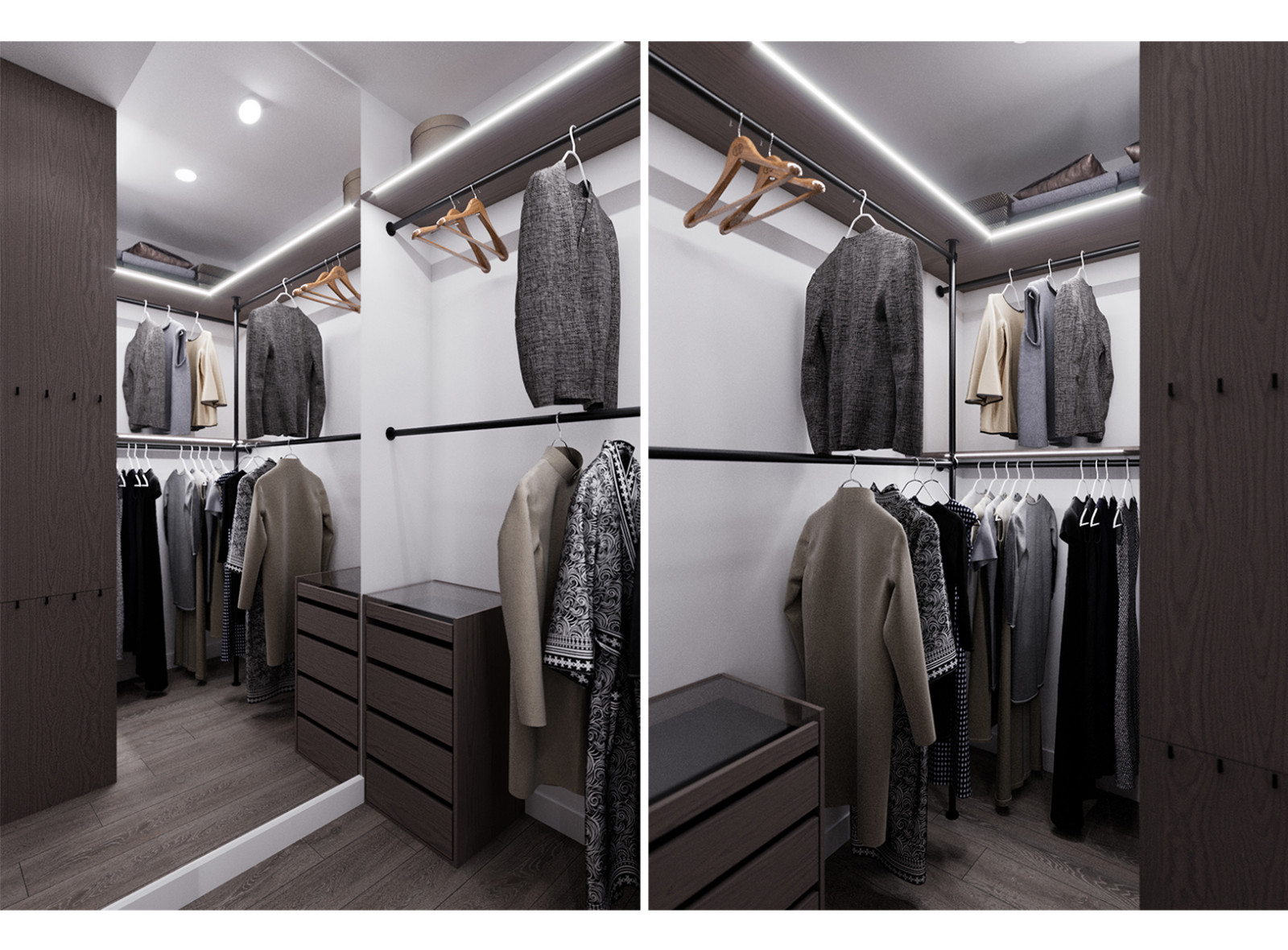 Дизайн-проект квартиры в жк "NOVIN"