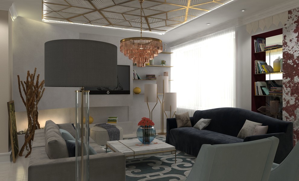 Проект 2 комнатной квартиры в г. Нижний Новгород