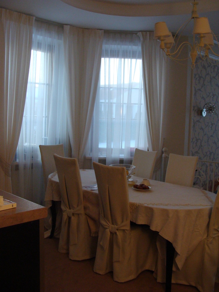 Белый цвет в интерьере - загородный дом