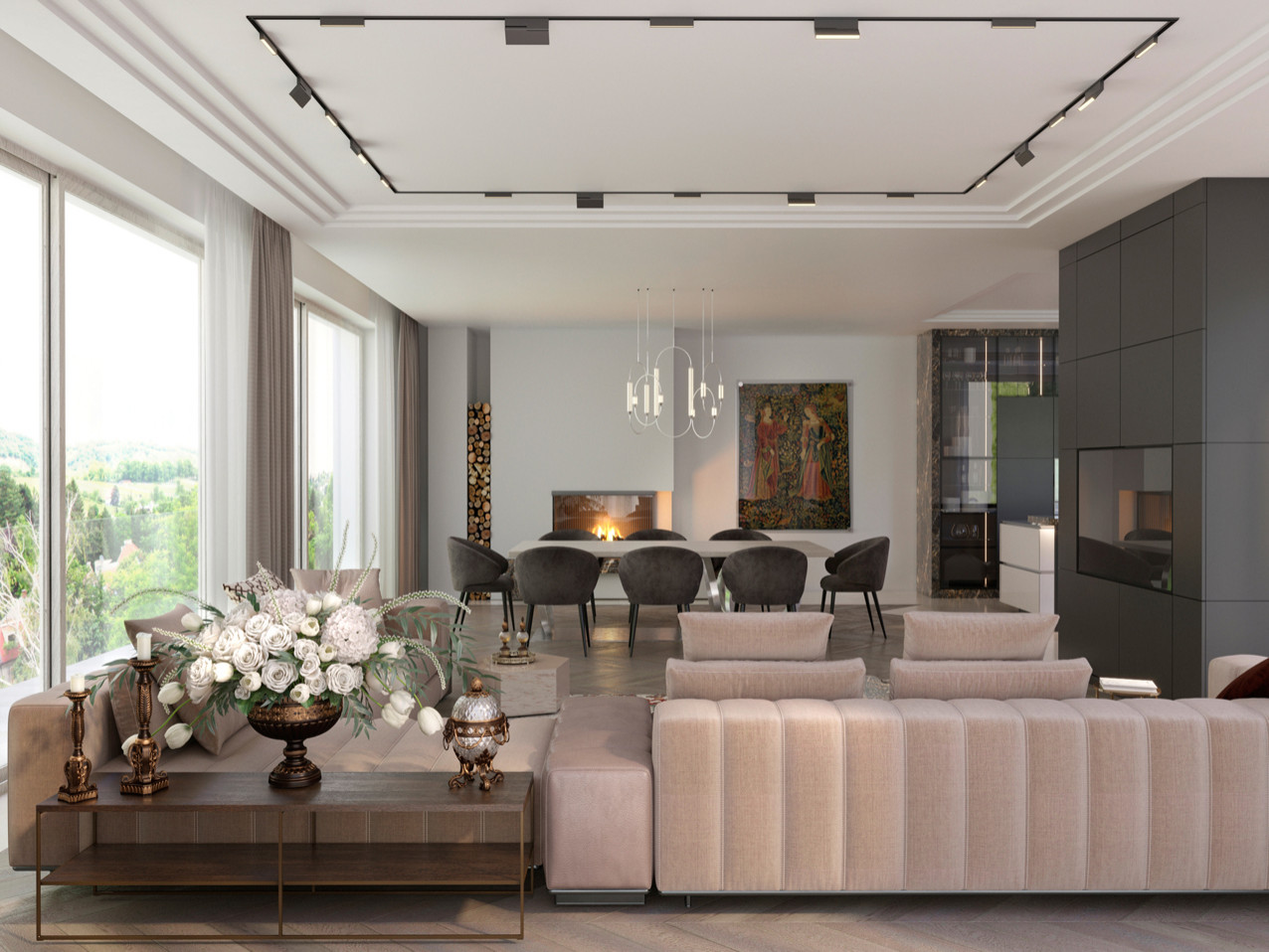 Дом в Австрии, Wohnküche