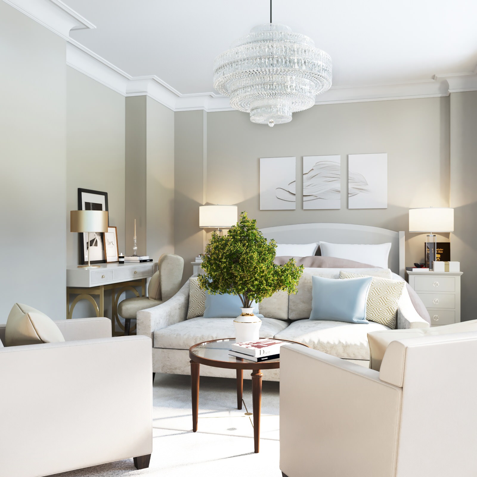 Обложка проекта: Townhouse | American Neoclassic Style