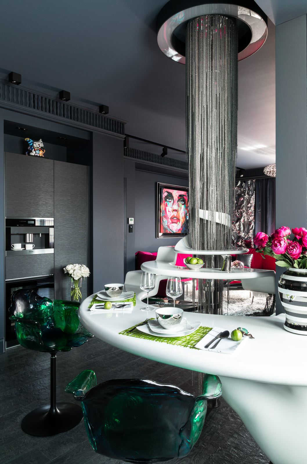 Эксцентричная квартира для молодой пары