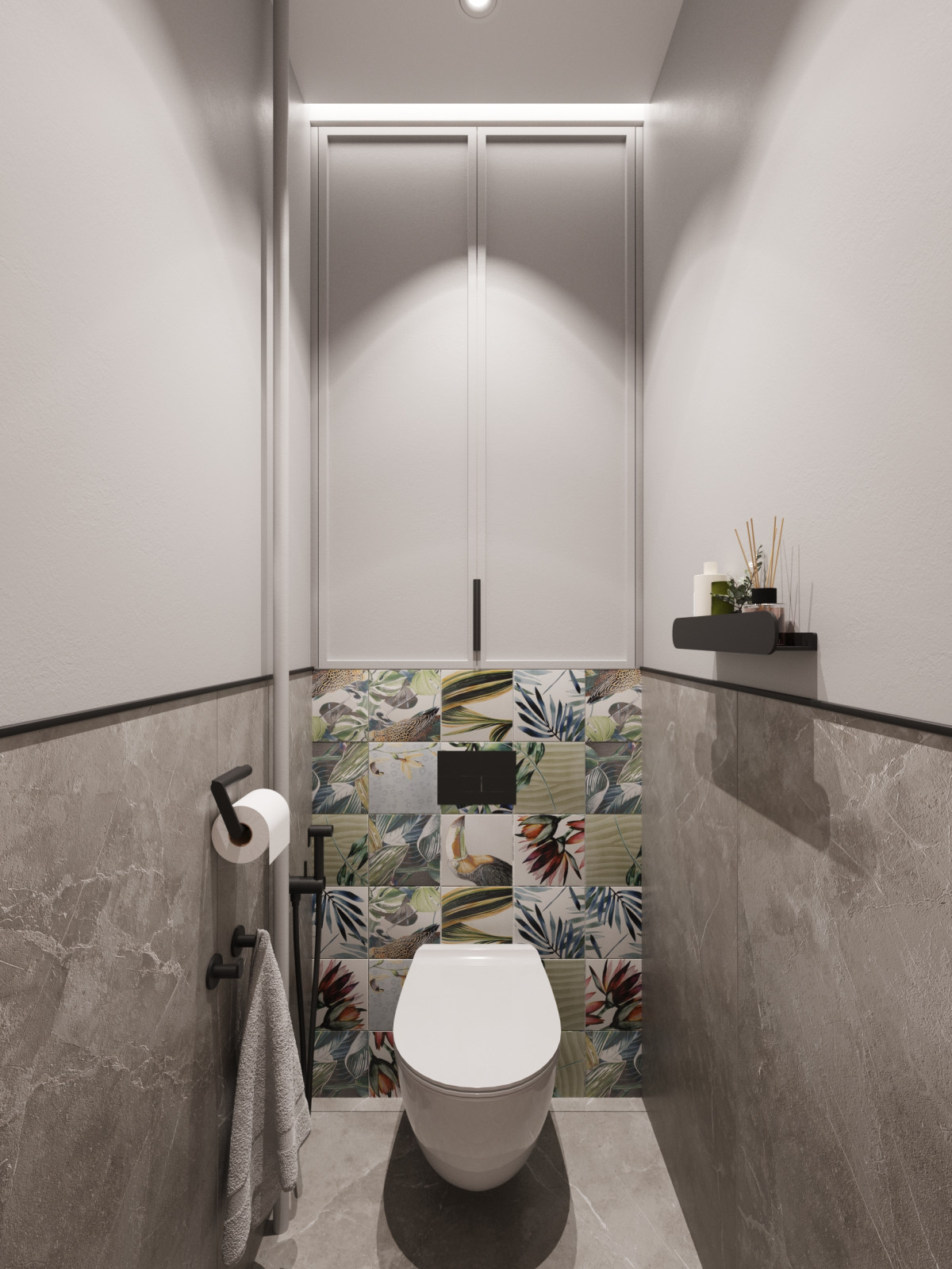 Дизайн проект квартиры 90 м2 с детской комнатой