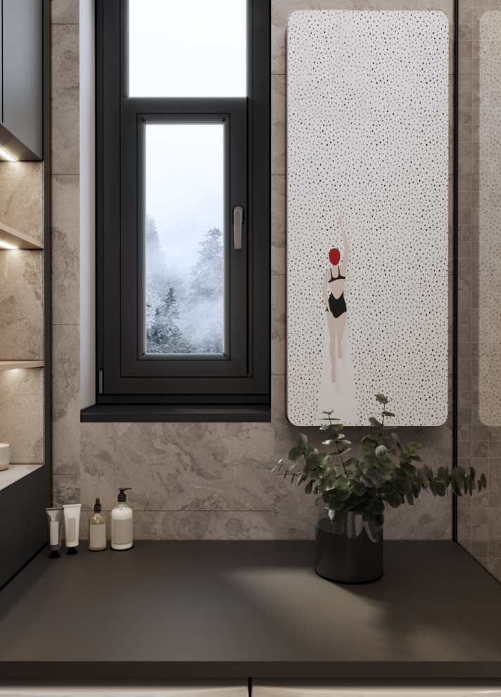 Санузел с пловчихой