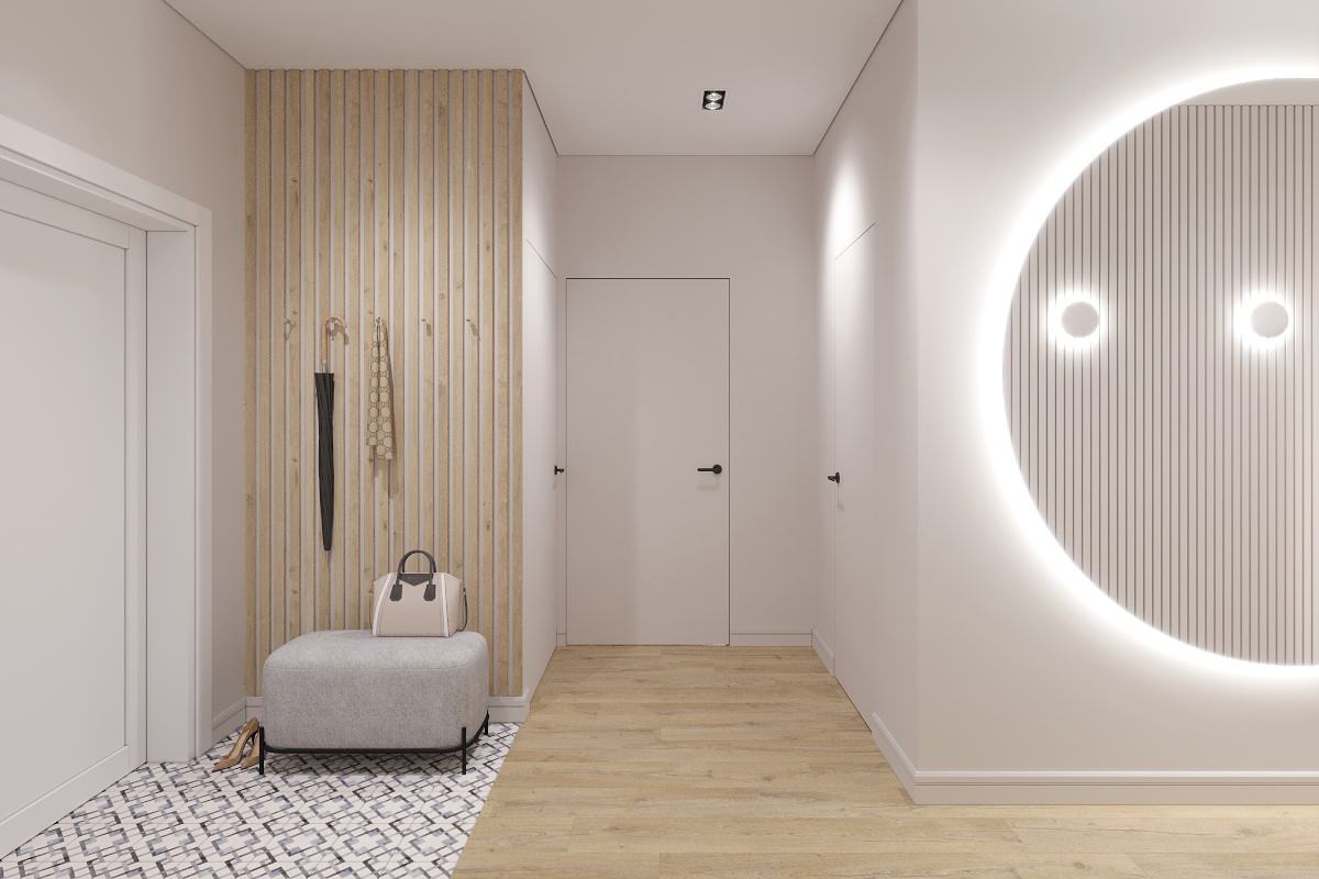 Проект квартиры 80 кв.м. для семьи из г.Москва