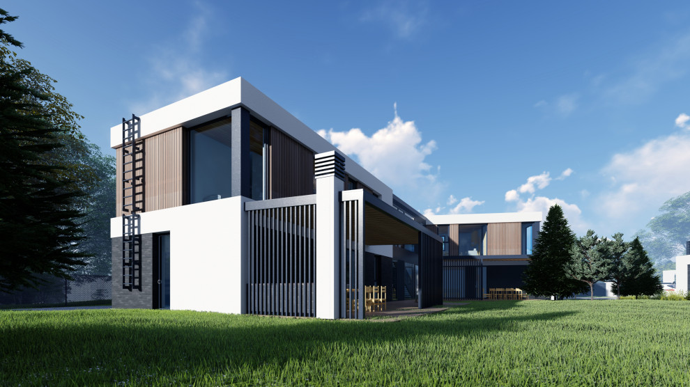 Complex of modern houses Ust-Kachka