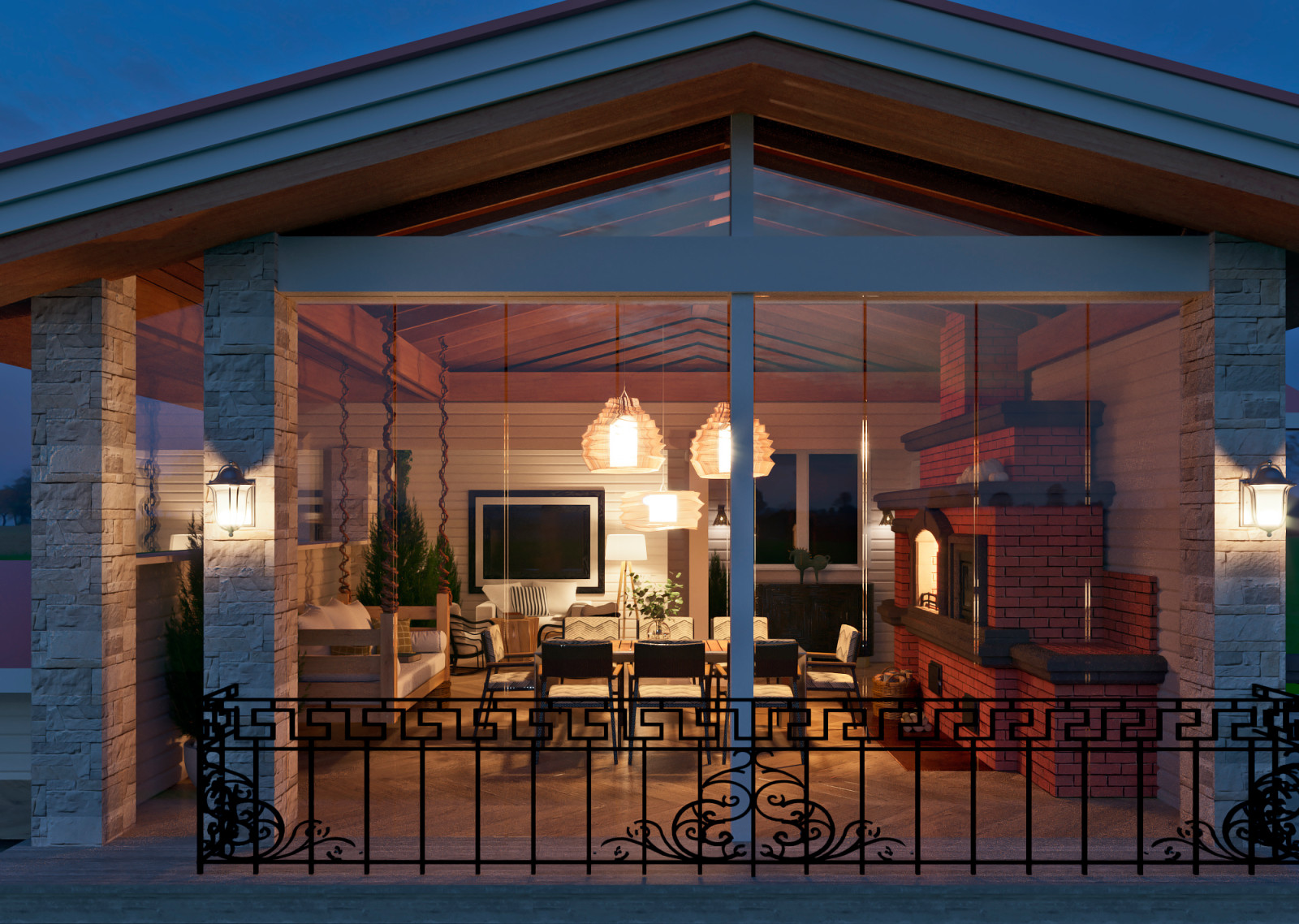 Всесезонная веранда