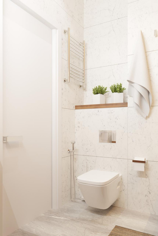 Дизайн проект квартиры в стиле "Минимализм" общей площадью 110 кв.м.