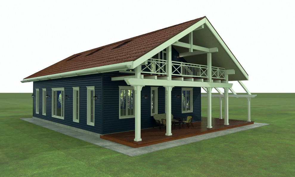 Ленобласть, коттедж в посёлке Токсово