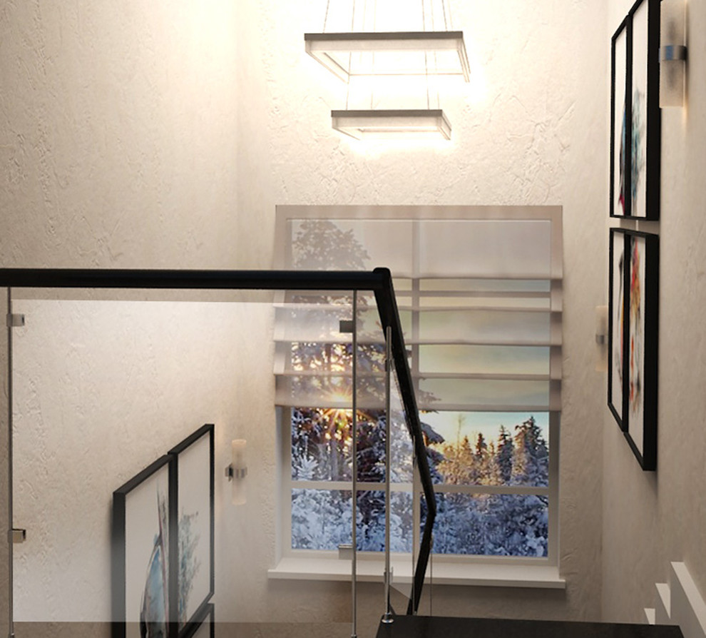 Кухня-гостиная в загородном доме, Лен. обл.