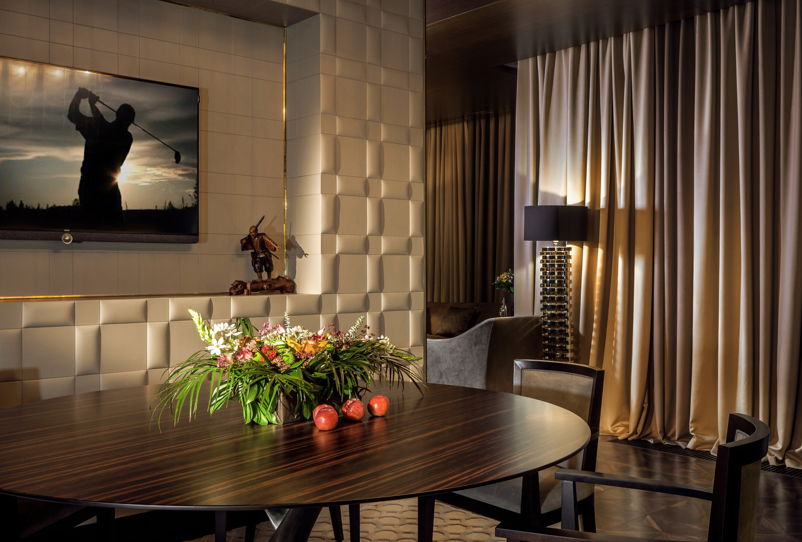 Квартира в темном стиле