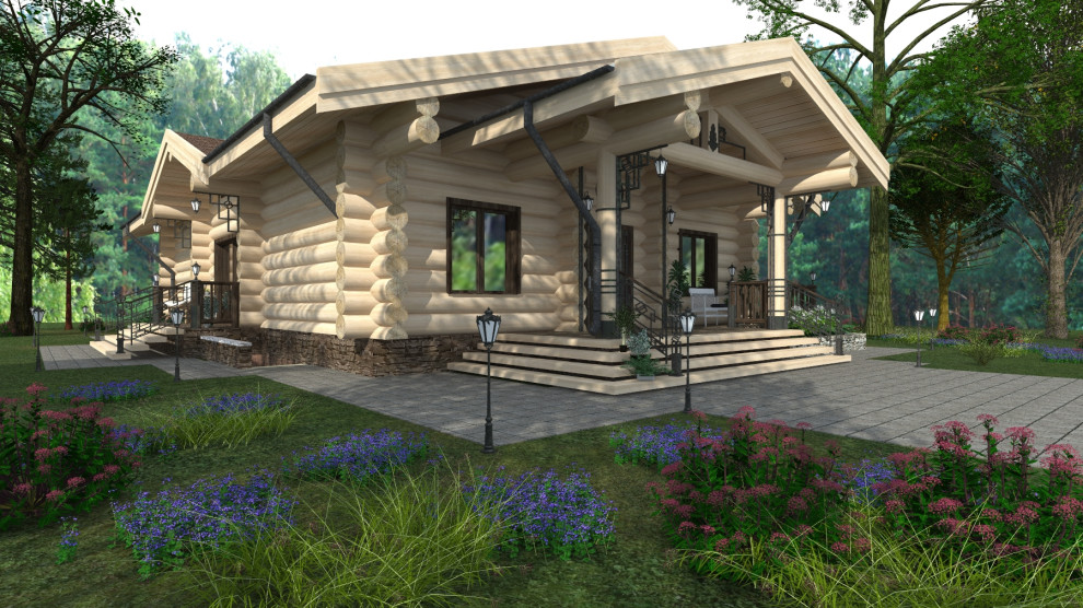 ДОМ В СОСНОВОМ ЛЕСУ